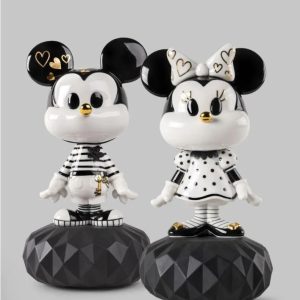 Lladro Micky In Black and White