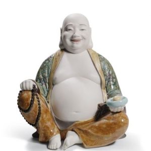 Lladro Happy Buddha