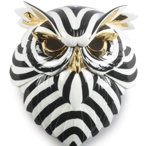 Lladro Owl Mask