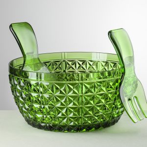 Synthetic Crystal Salad Bowl Medium