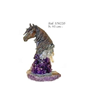 Storm Horse Amethyst Silver