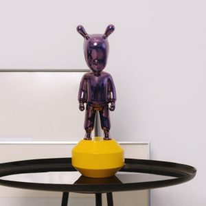 Lladro Guest Little-purple on yellow Figurine.