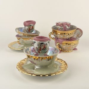 Set Of 3 Pcs Vintage Cups